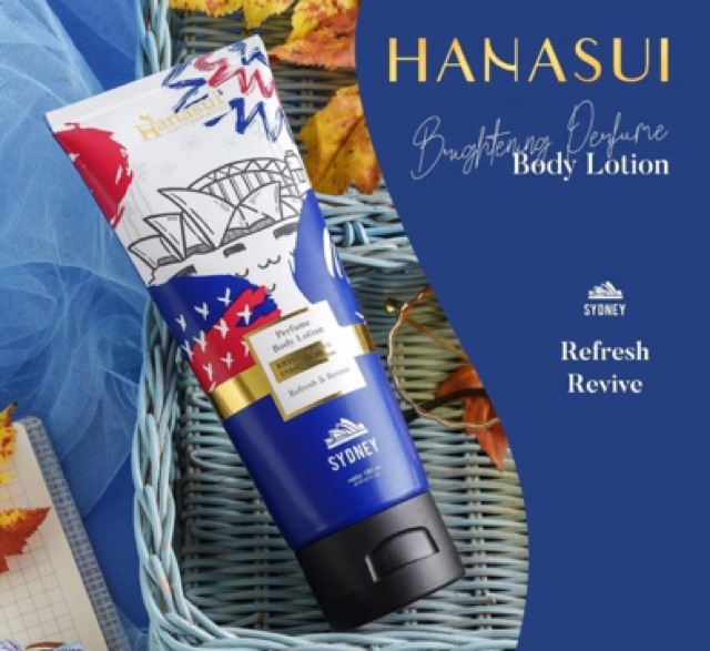 HANASUI Brightening Perfume Body Lotion