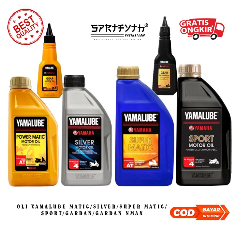 OLI YAMALUBE MATIC/SILVER/SUPER MATIC/SPORT/GARDAN YMLB/GARDAN NMAX