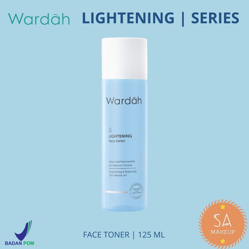 Jual WARDAH Lightening Face Toner 125 ml Wardah Toner Wajah