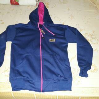  Jaket Wanita Vans Navy Pink baju kekinian parka 