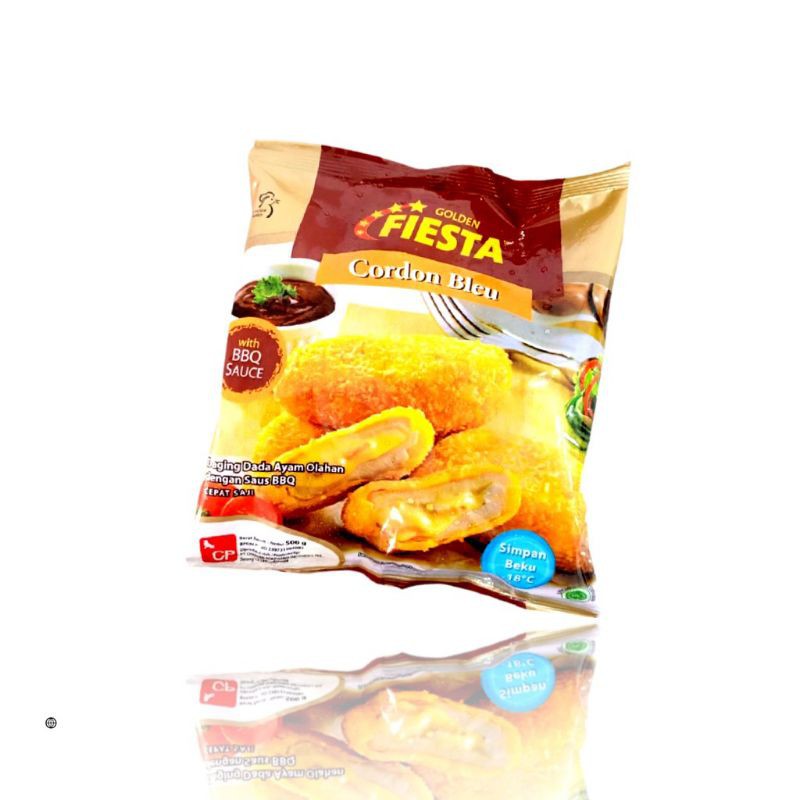 Golden Fiesta Nugget Cordon Bleu 500GR / Naget Dada Ayam