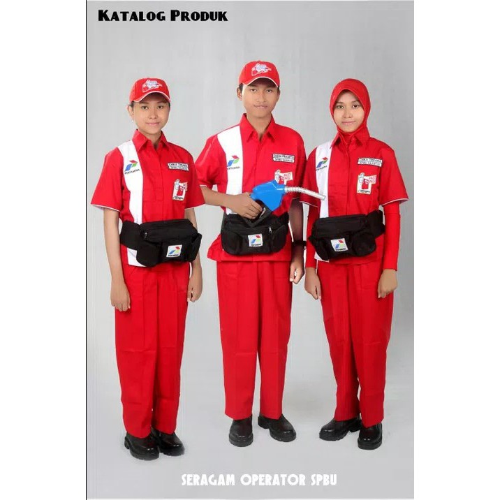 Seragam SPBU Pertamina Baju + Celana (Operator, Manajer, OB, Teknisi) Berkualitas