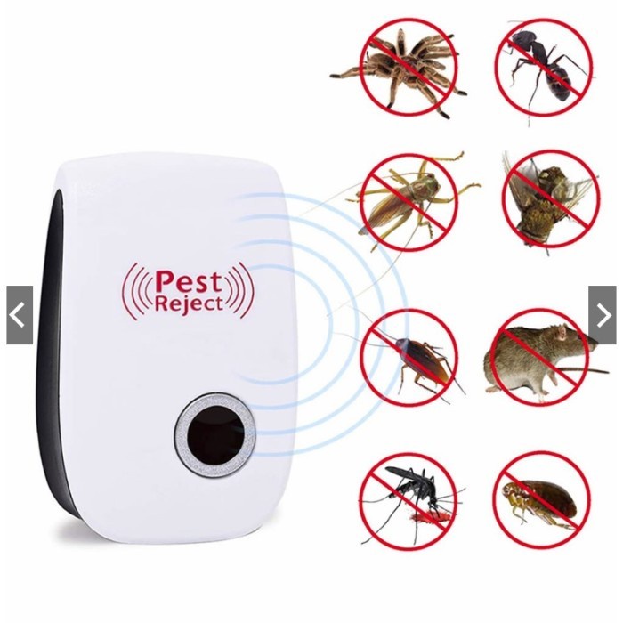 SGM Pest Reject Pengusir Serangga Tikus Nyamuk Ultrasonik Elektronik