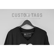 Hanging V-Neck T-Shirt Mockups