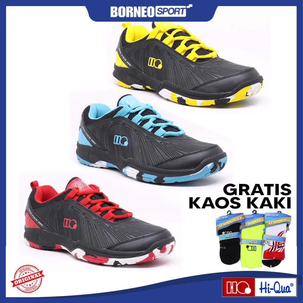 SEPATU BADMINTON HI-QUA G-TWO / SEPATU BADMINTON HI-QUA ORIGINAL