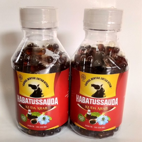HABBATUSSAUDA KUDA ARAB 210 KAPSUL - PURE HABBATUSSAUDA  Best QUALITY
