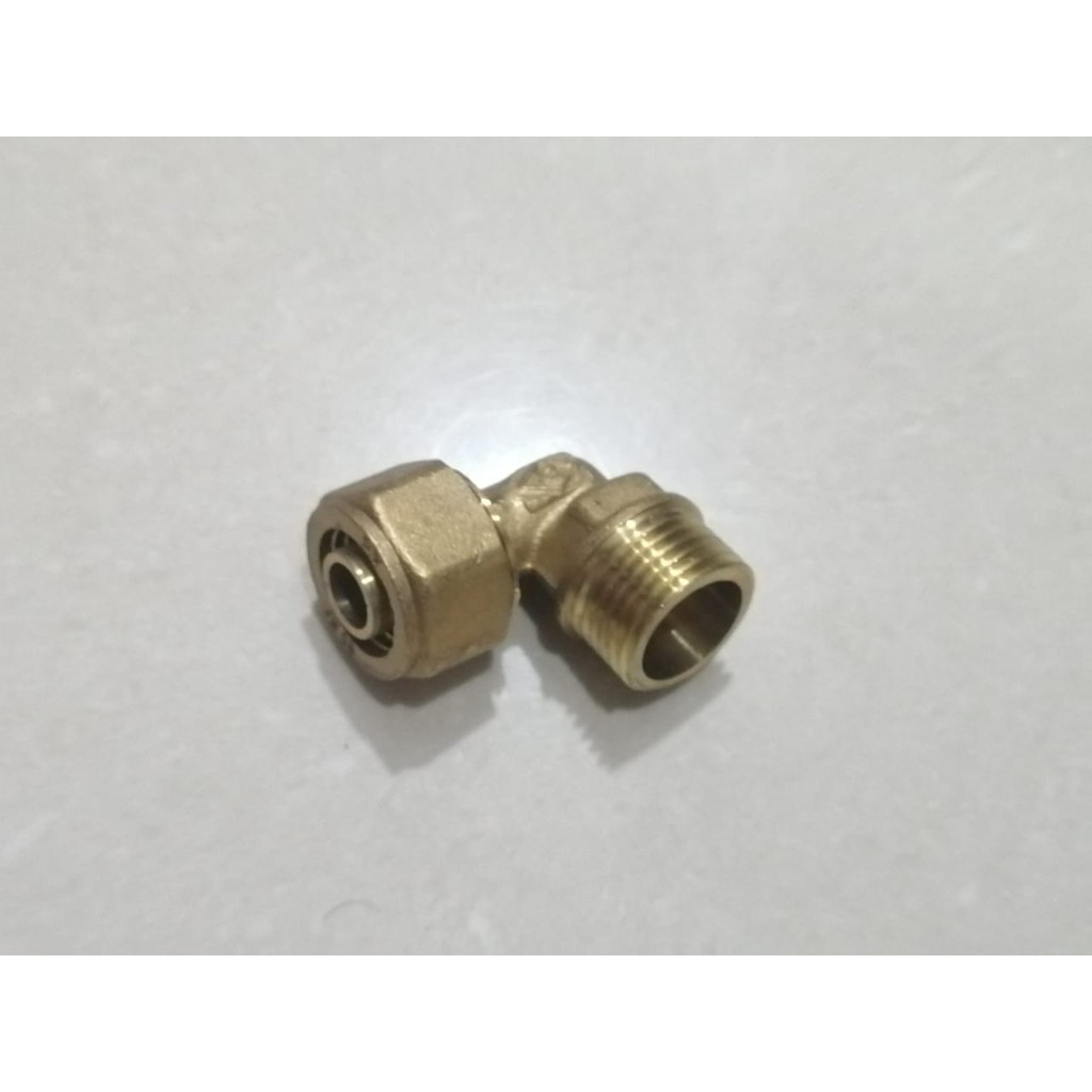 KNEE DRAT LUAR 1/2 / ELBOW 1/2 KUNINGAN