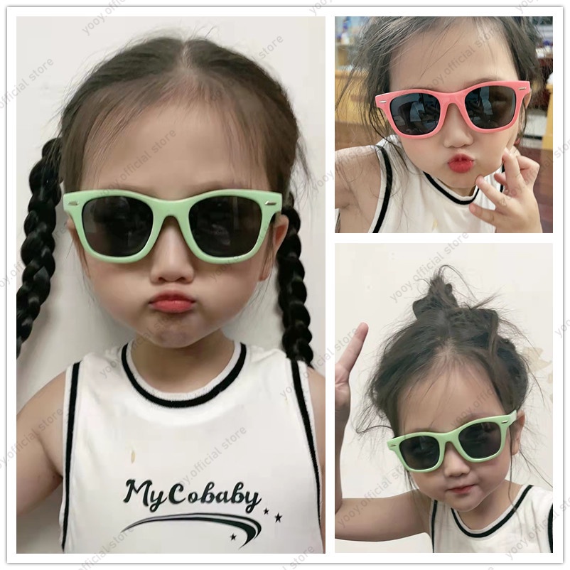 Fashion Retro Kids Polarized UV400 Sunglasses