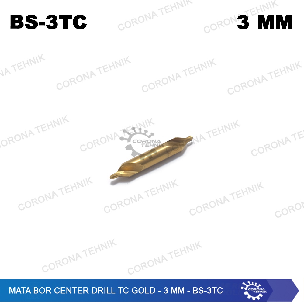 XR - Mata Bor Center Drills TC Gold - 3 mm