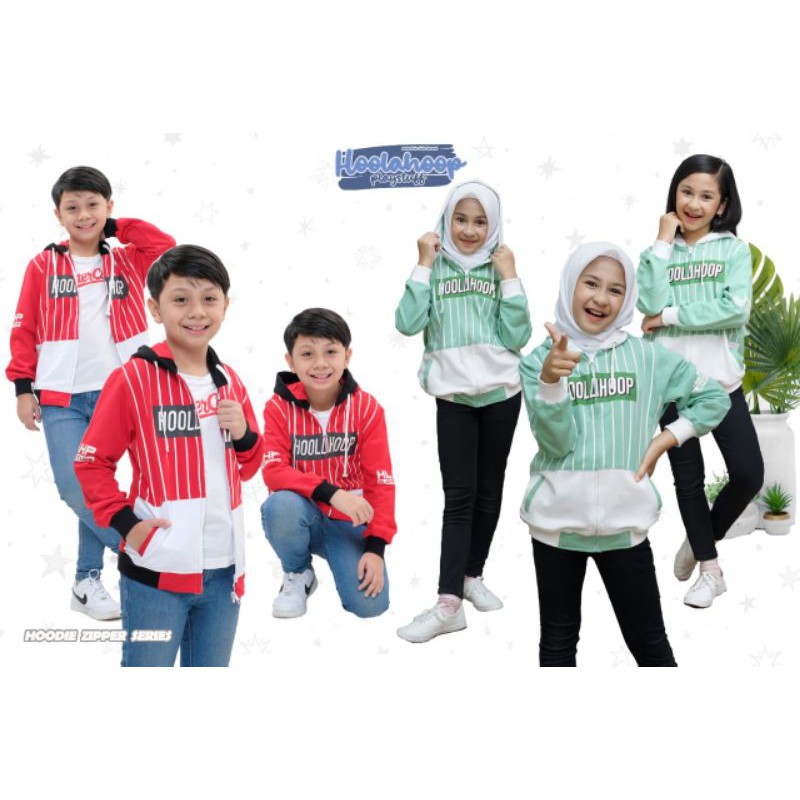 SALE RANDOM MOTIF Jaket Anak Hoddie 4_12 Thn