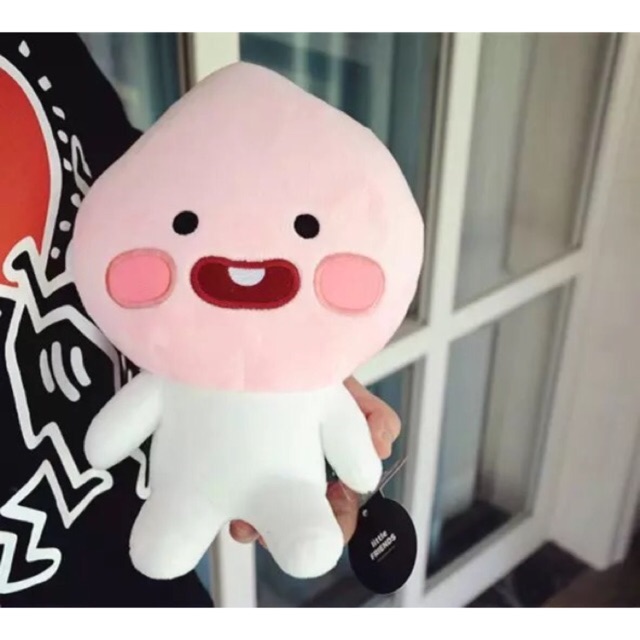 BONEKA APEACH PINK KAKAO TALK KAKAO FRIENDS KOREA