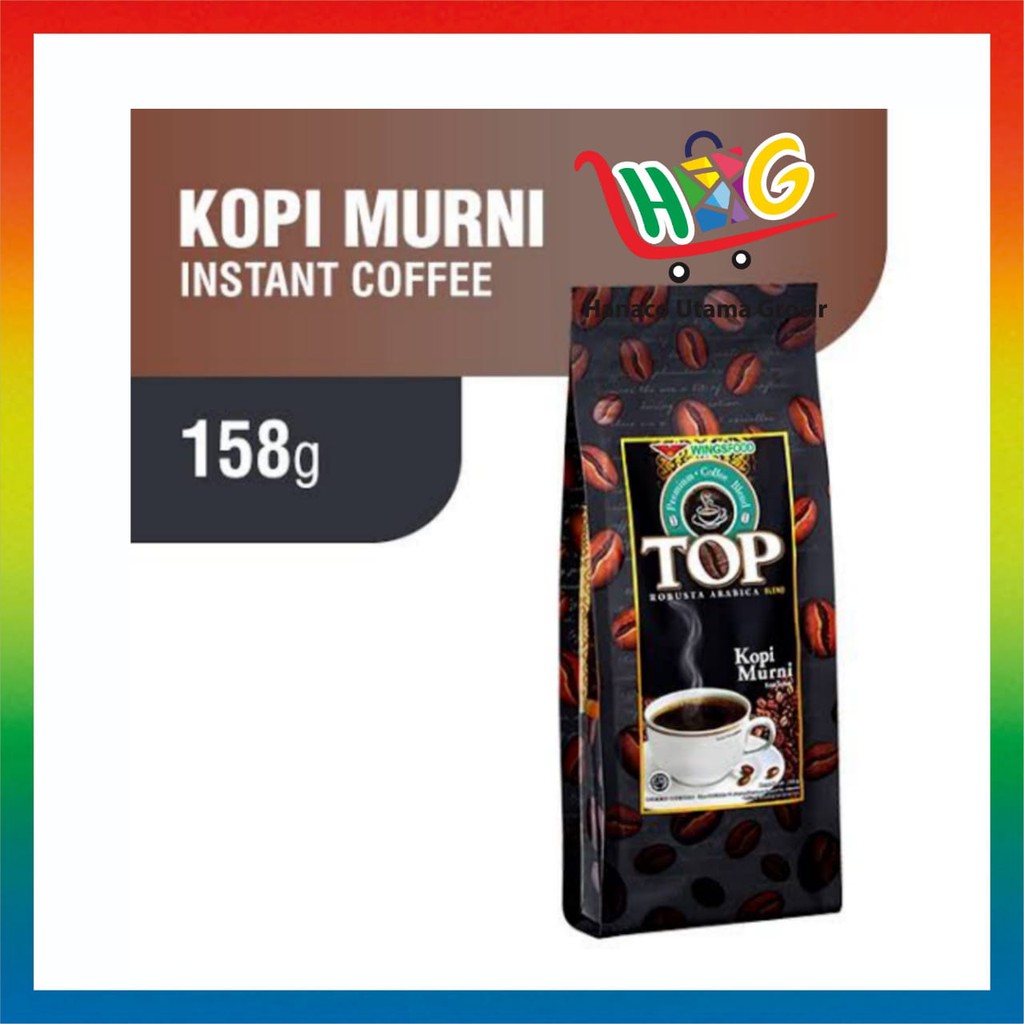 Top Coffee Murni 158 gram