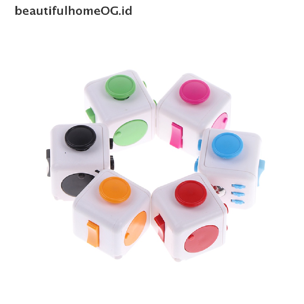 Mainan Fidget Cube Untuk Pereda Stress Anak / Dewasa