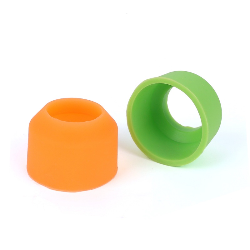 1pc Ring Stopper Pelindung Jari Bahan Karet Silikon Anti Slip Warna Acak Untuk Joran Pancing