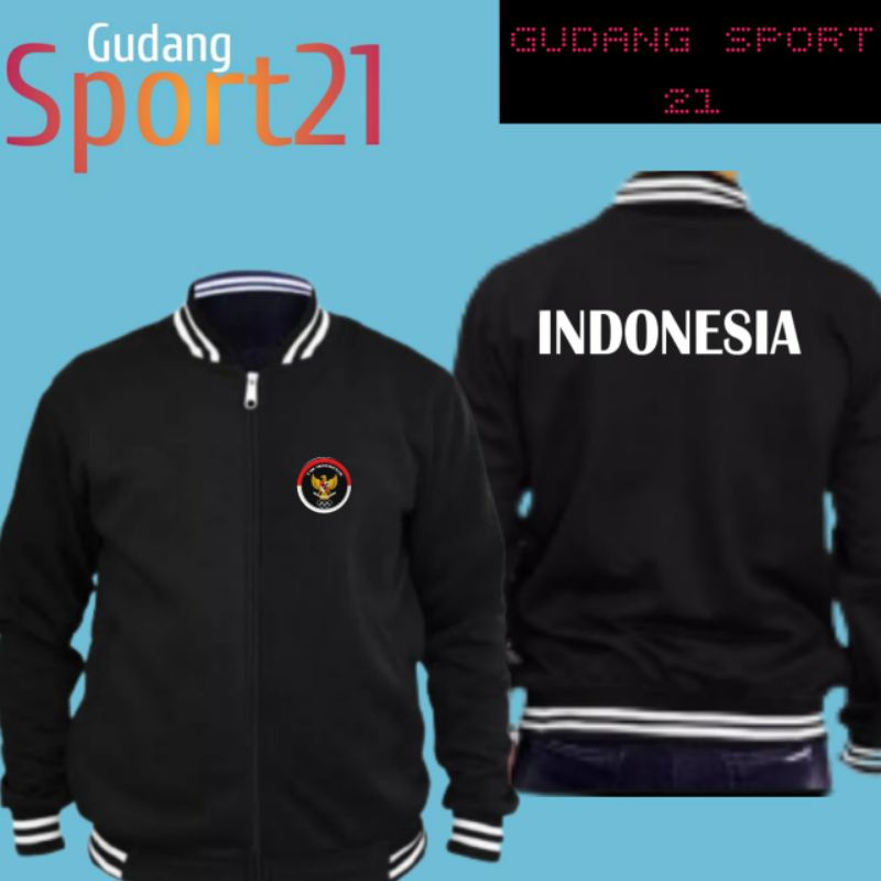 jaket baseball timnas indonesia jaket timnas indonesia