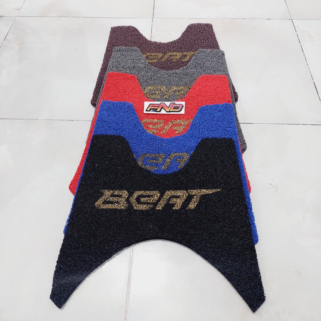 KARPET SERABUT BEAT ALL NEW BEAT FI MOTOR PIJAKAN KAKI ALAS KAKI MATIC HONDA BEAT