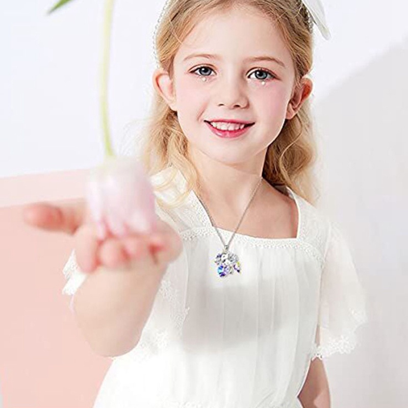 Kalung Liontin Unicorn / Malaikat Lucu Untuk Anak Perempuan / Wanita