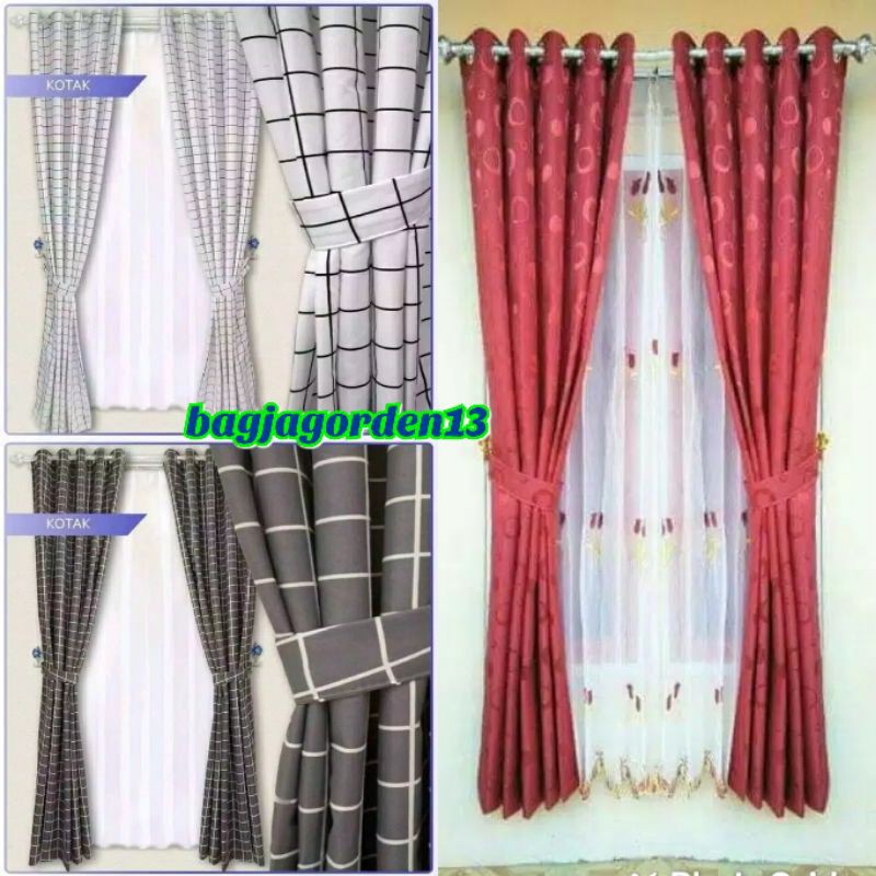 GORDEN PINTU DAN GORDEN JENDELA MINIMALIS