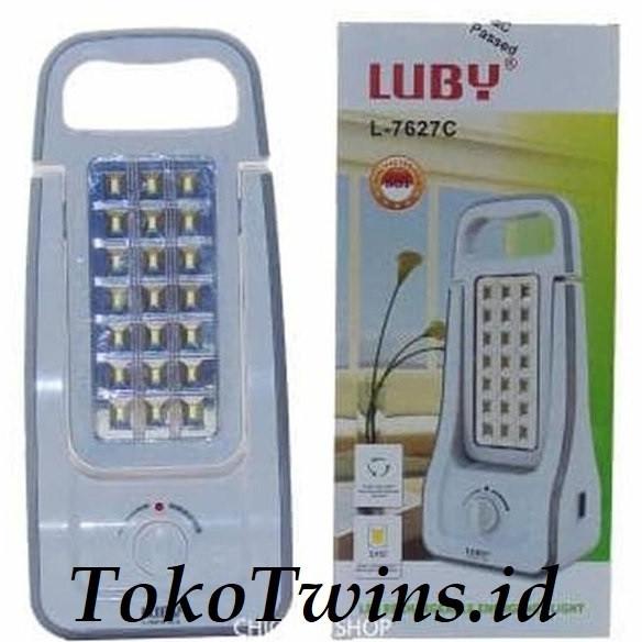 Luby Emergency LED 7627C - Lampu Darurat -TOP