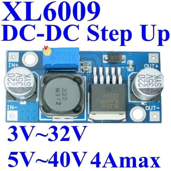 XL6009 Module DC DC Adjustable Step Up Boost Converter Power Supply