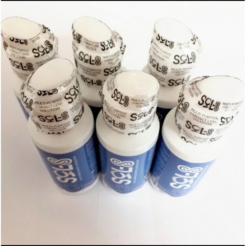 Cairan Softlens SOL-8 Multi-Purpose Contact Lens Solution 60ml / Air Softlens Sol-8 / Cairan X2 Sol8 60ml