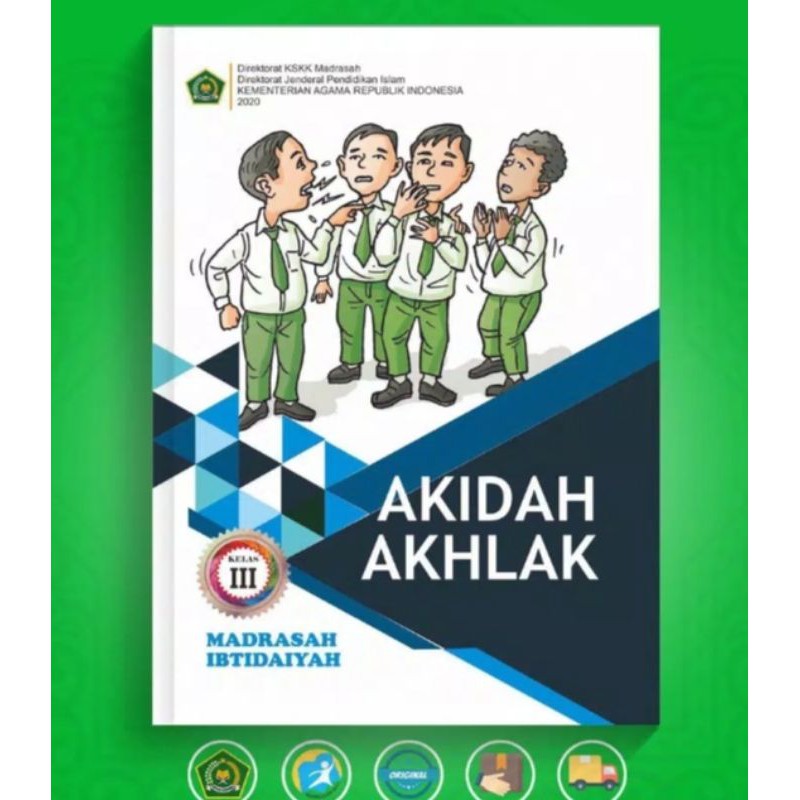 ORI satu paket buku teks siswa Depag k13 kelas 3 edisi revisi 2020