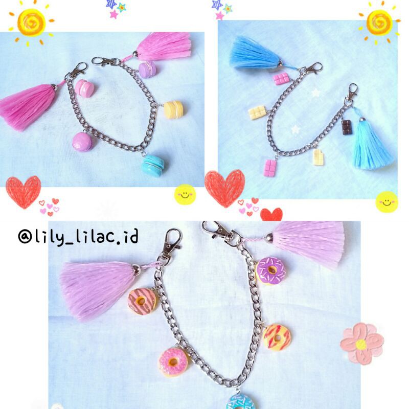 Bag Charm kawaii / Gantungan tas / Hiasan tas