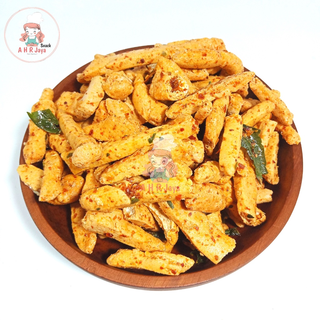 

Basreng baso goreng stik pedas daun jeruk isi 500 GR / BASRENG STIK / BASRENG LEBAR / BASRENG BASO GORENG STIK DAUN JERUK / PEDAS /gurih renyah keriuk aroma daun jeruk
