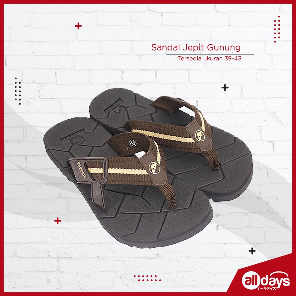Faster Sandal Jepit Gunung Pria Rise 01 Size 39-43