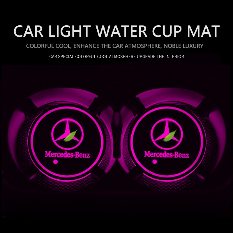 Lampu Led Warna-Warni Anti Slip Untuk Mercedes Benz Amg A B R G Class Glk Gla C200 E200