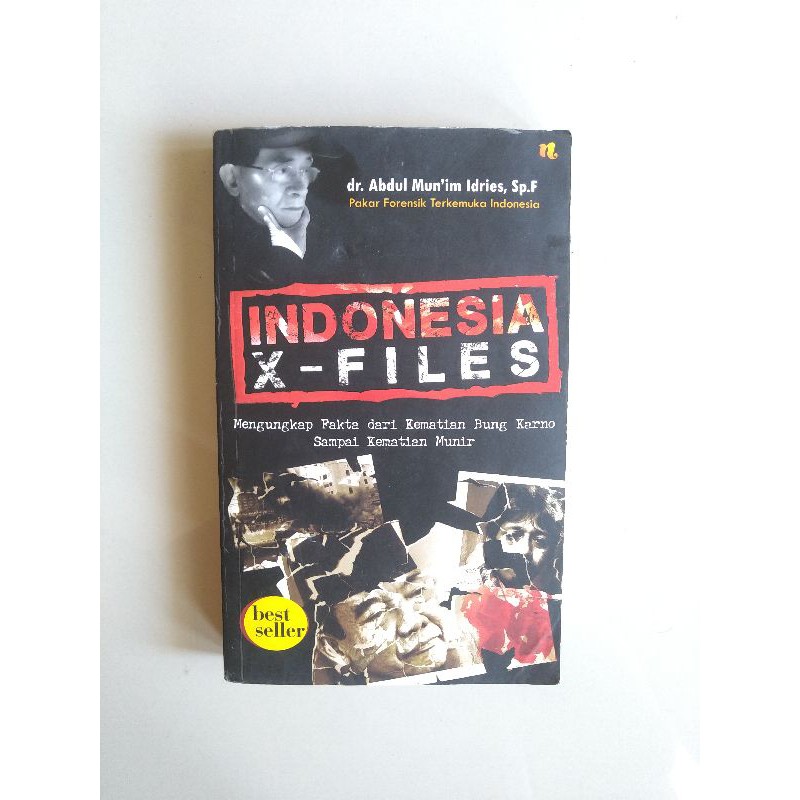 (Preloved) Indonesia X-Files - dr. Abdul Mun'im Idries, Sp.F. Original Bekas