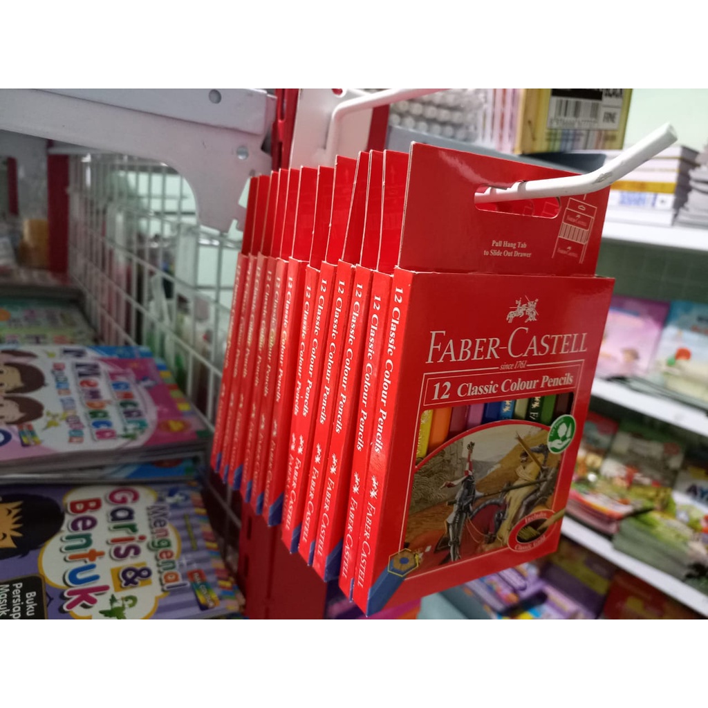 Pensil Warna Faber Castell Water Colour 12 Short Pendek Termurah