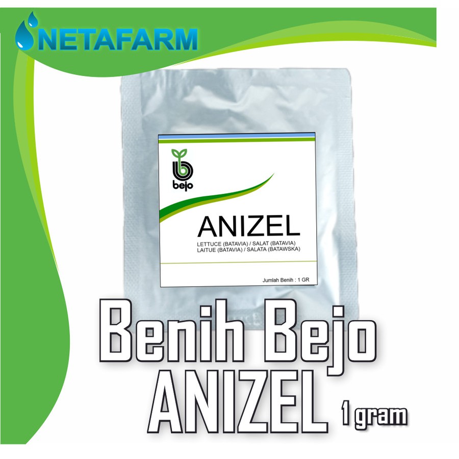 Benih / Biji / Bibit BEJO ANIZEL Selada Batavia - Kemasan 1 Gram