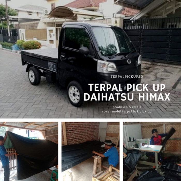 Terpal Bak Mobil - Cover Mobil Terpal Bak Pick Up Daihatsu Himax