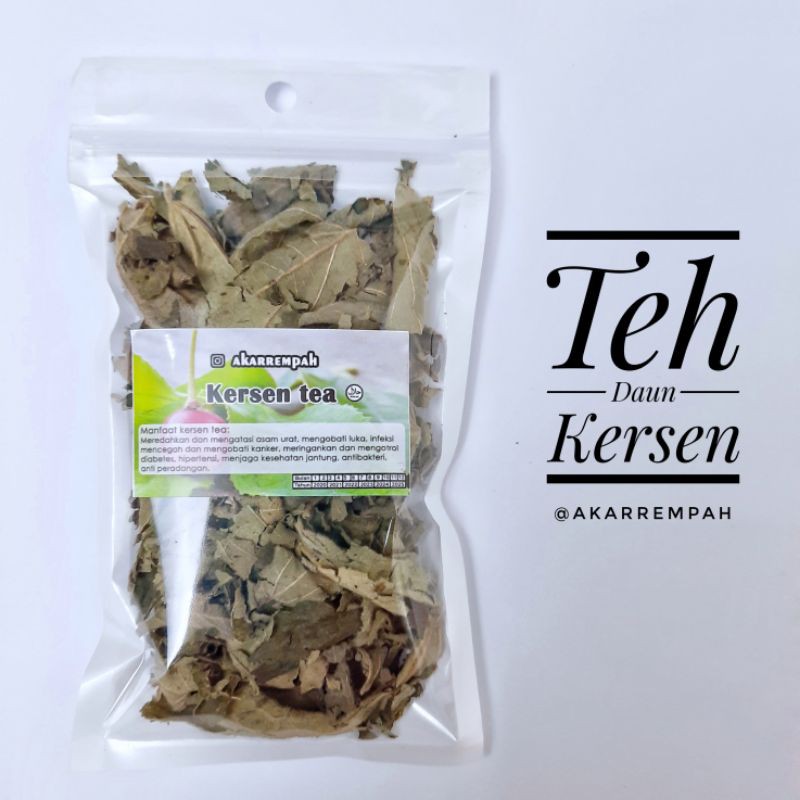 

Teh Daun Kersen / Teh Daun Ceri / isikeranjangmu akarrempah