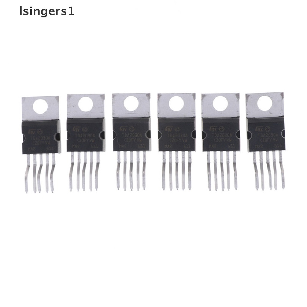 (lsingers1) 6pcs TDA2030A TO-220 18W Hi-Fi Amplifier 35W Driver Integrated Circuit