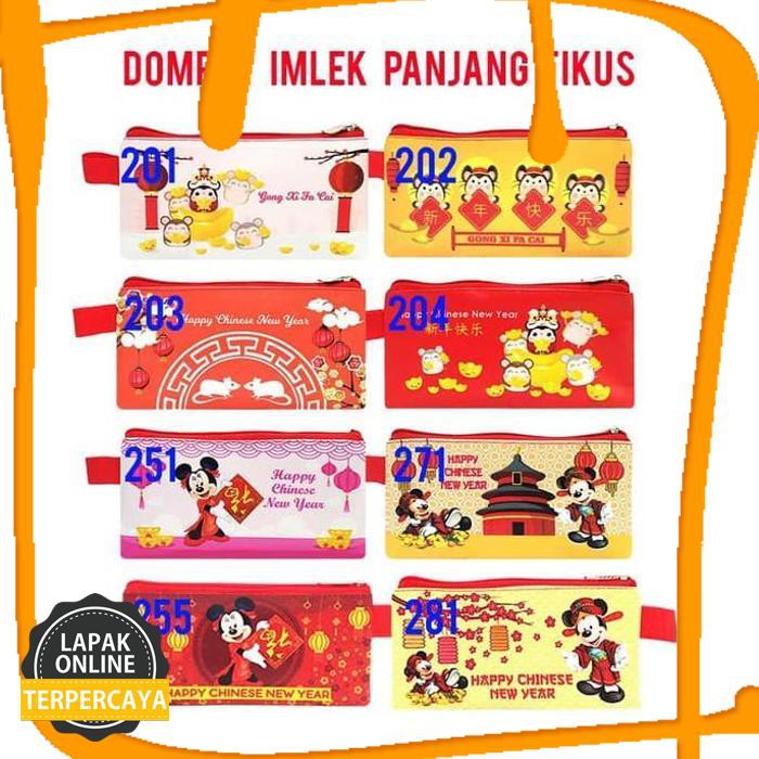 

New Arrival Dompet Angpao Imlek Panjang Tikus Chinese New Year Envelope Sin Cia Barang Original