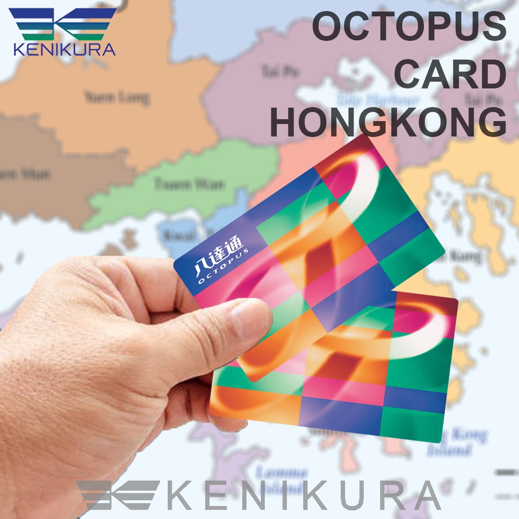 Octopus card Ticket hong kong tiket HK Hongkong MRT bus kartu