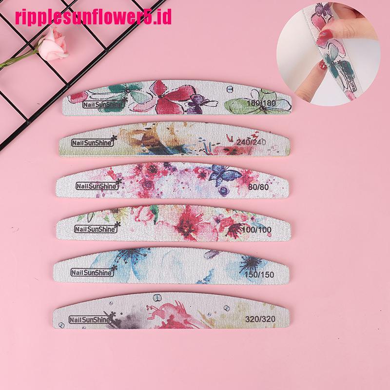 # Kaos T-Shirt Wanita Lengan Pendek Motif Print #5pcs Kikir Kuku Dua Sisi Ukuran 80 / 100 / 180 / 240 / 320