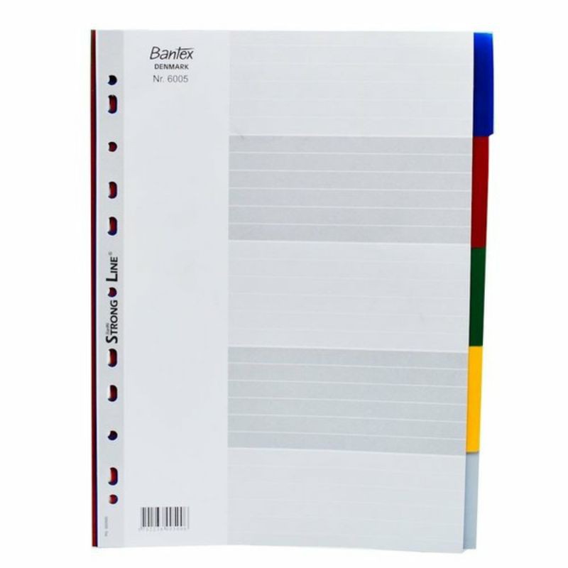 

Divider / Pembatas Dokumen Bantex 6005 A4 5 Pages