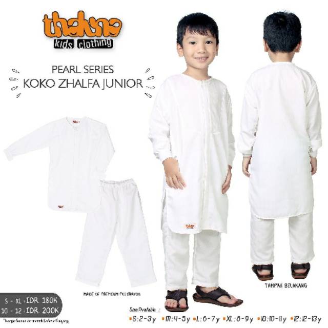 Thaluna /koko putih / koko pakistan/Zhalfa junior