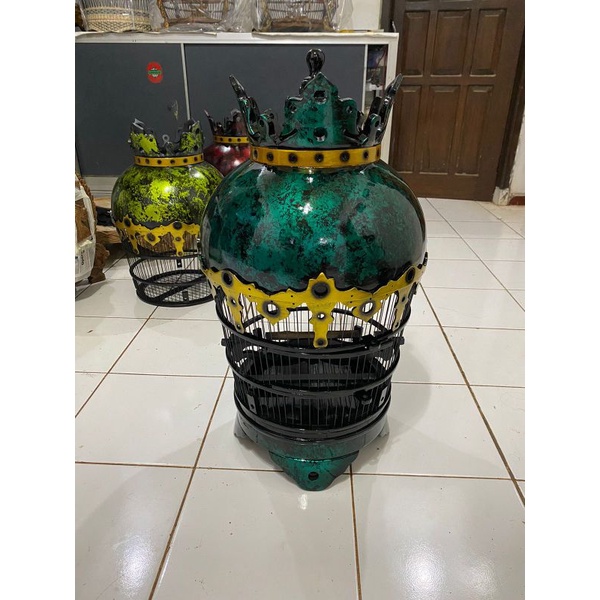 sangkar burung / kandang perkutut kayu jati