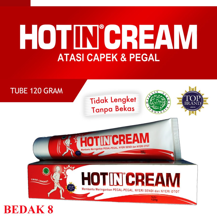 Hot In Cream Tube 120 Gr