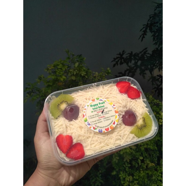 

(PO H-1) SALAD BUAH LARGE 500ML/KIRIM VIA SHOPEE EXPRESS/GOSEND/GRAB EXPRESS