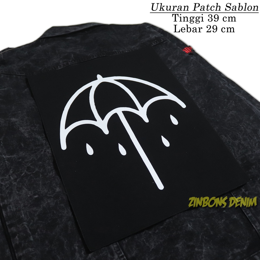 PATCH SABLON BRING ME THE HORIZON BACKPATCH KARAKTER BIG SIZE PREMIUM BEST QUALITY