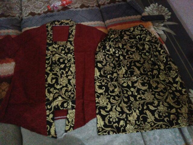 Maura Couple - Sania Ruffle Batik Couple