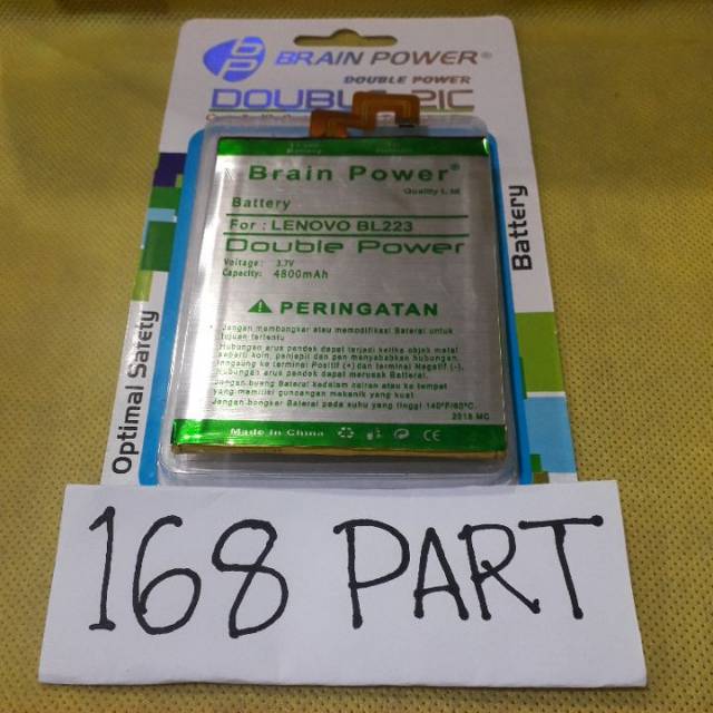 Baterai Double Power Lenovo K920 BL 223