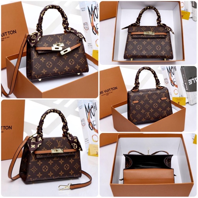 TAS WANITA LOUIS VUITTON 0708 (WITH BOX )