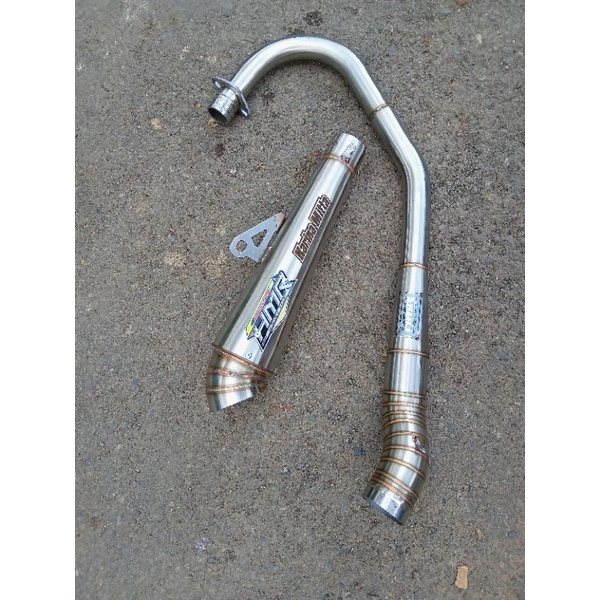 knalpot Tiger (tirev) type herex jigzaw original hmr racing exhaust