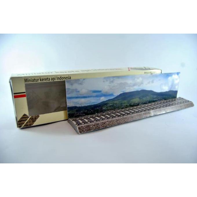 M963- Miniatur Kereta Api - Lokomotif Cc201 Kai (Papercraft)